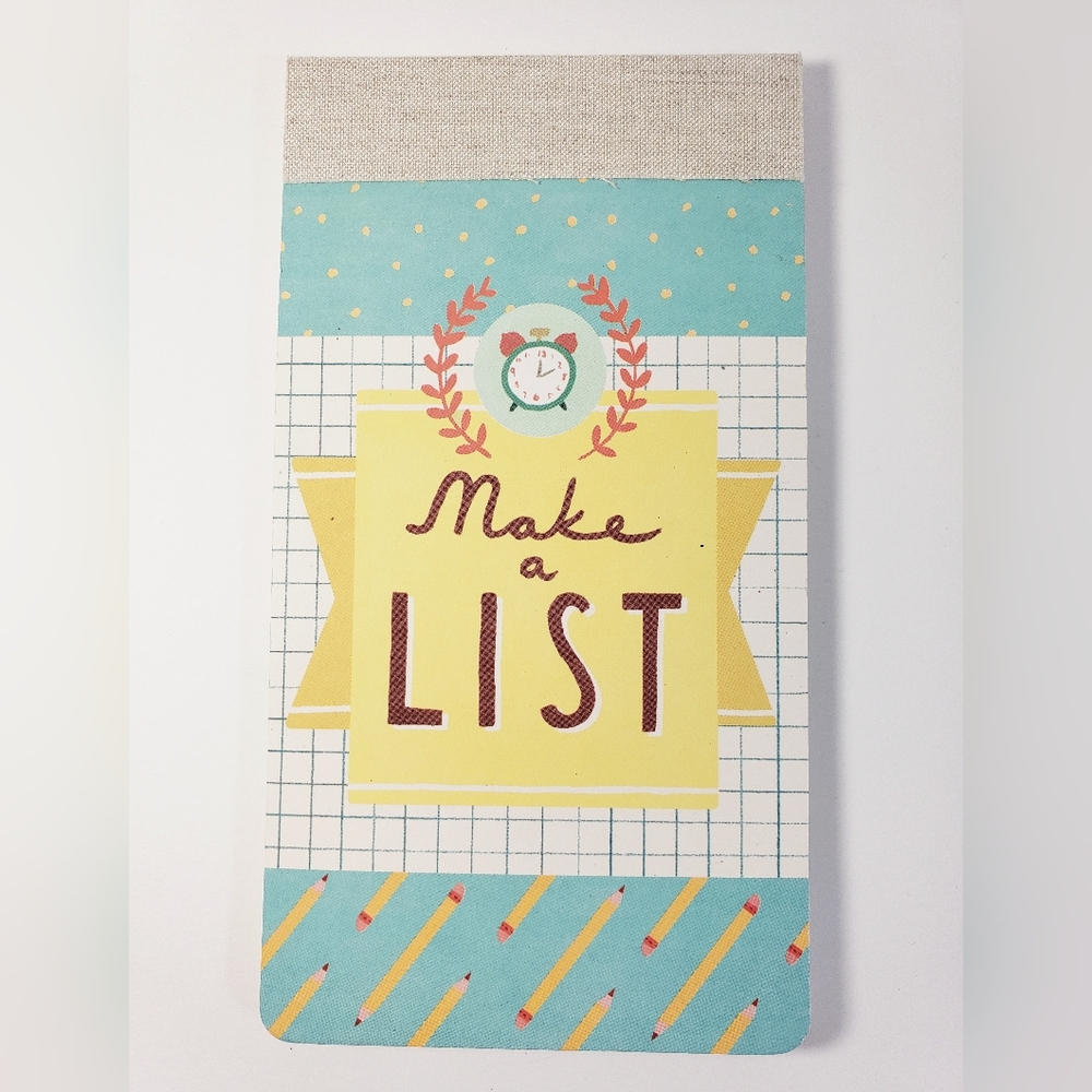 MAKE A LIST - Pad of listing making templates